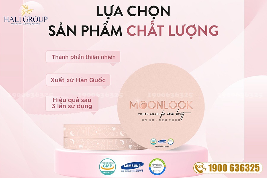 Viên đặt phụ khoa Ngọc Tình Yêu Moonlook - Viên đặt vạn người mê