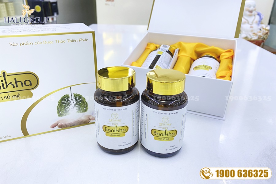 Viên uống bổ phế Banikha Thiên Phúc: dược phẩm cực kỳ tốt cho mọi người
