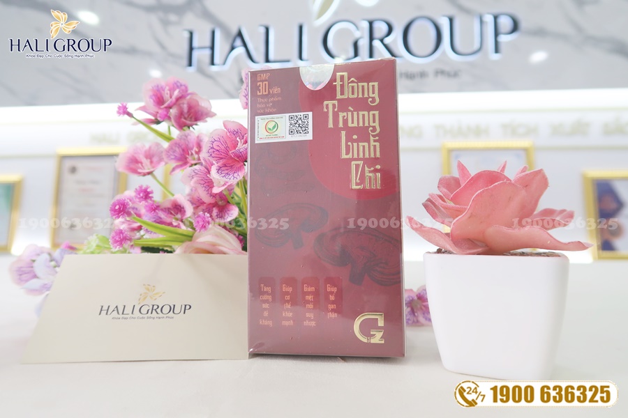 Đông trùng hạ thảo linh chi chính hãng GHB Ngọc Trinh - tăng cường sức khỏe mùa Covid